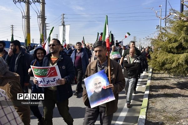 راهپیمایی ۲۲ بهمن شهرستان پردیس