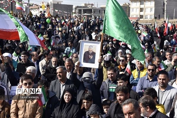 راهپیمایی ۲۲ بهمن شهرستان پردیس