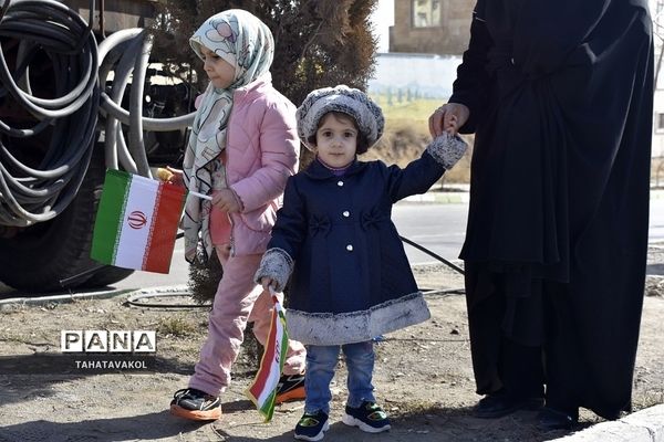 راهپیمایی ۲۲ بهمن شهرستان پردیس