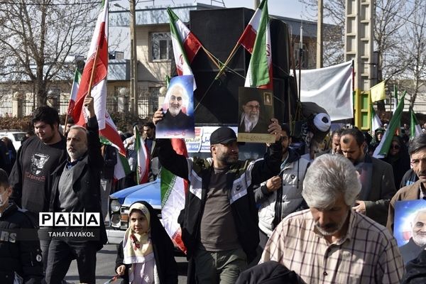 راهپیمایی ۲۲ بهمن شهرستان پردیس