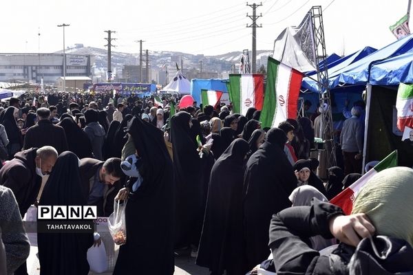 راهپیمایی ۲۲ بهمن شهرستان پردیس