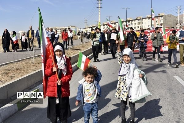 راهپیمایی ۲۲ بهمن شهرستان پردیس