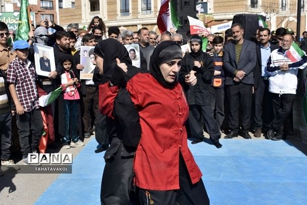 راهپیمایی ۲۲ بهمن شهرستان پردیس