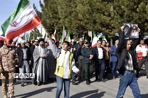 راهپیمایی ۲۲ بهمن شهرستان پردیس