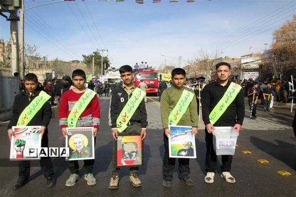 راهپیمایی 22 بهمن شهرستان خواف