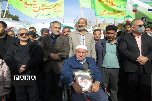 راهپیمایی 22 بهمن شهرستان خواف