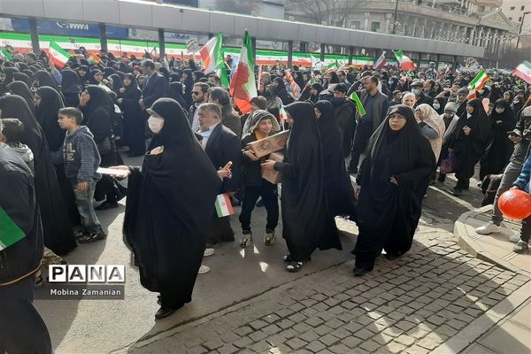 جشن چهل و پنج سالگی انقلاب اسلامی در مشهد مقدس