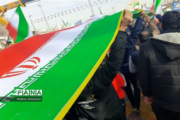 جشن چهل و پنج سالگی انقلاب اسلامی در مشهد مقدس