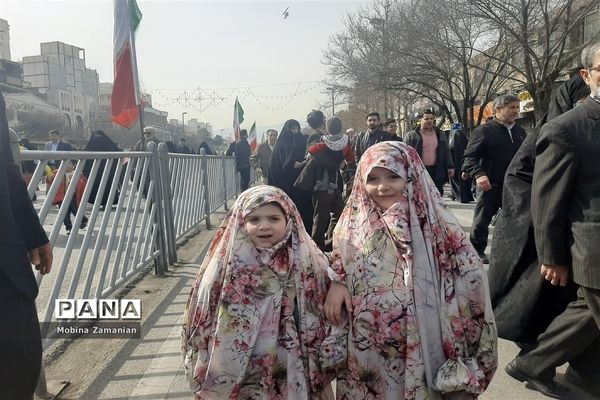 جشن چهل و پنج سالگی انقلاب اسلامی در مشهد مقدس