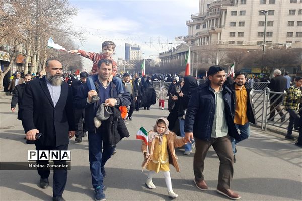 جشن چهل و پنج سالگی انقلاب اسلامی در مشهد مقدس
