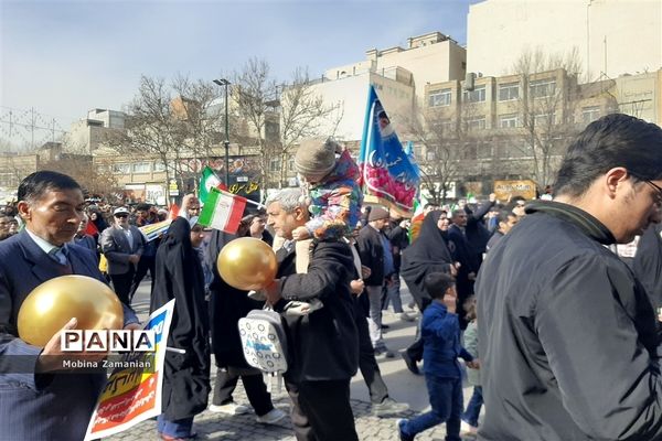 جشن چهل و پنج سالگی انقلاب اسلامی در مشهد مقدس