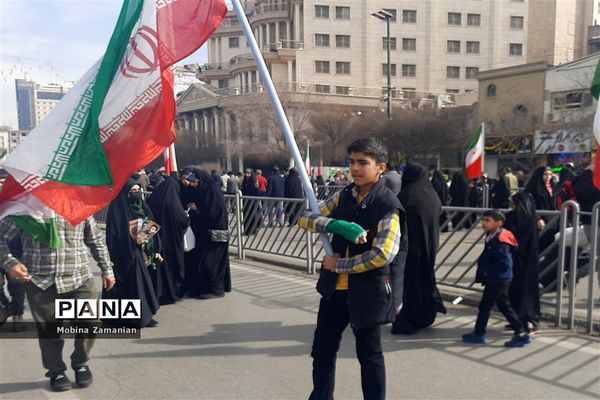 جشن چهل و پنج سالگی انقلاب اسلامی در مشهد مقدس