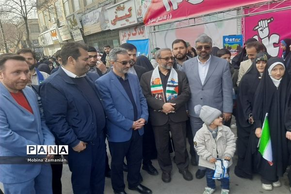 جشن چهل و پنج سالگی انقلاب اسلامی در مشهد مقدس