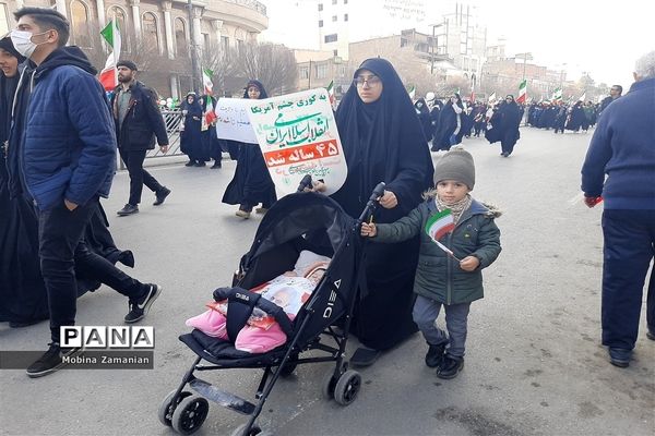 جشن چهل و پنج سالگی انقلاب اسلامی در مشهد مقدس