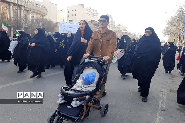 جشن چهل و پنج سالگی انقلاب اسلامی در مشهد مقدس