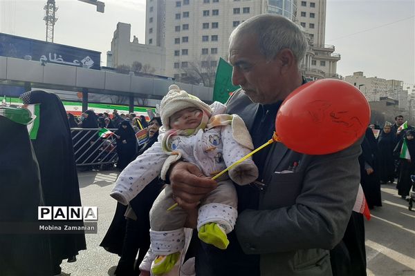 جشن چهل و پنج سالگی انقلاب اسلامی در مشهد مقدس