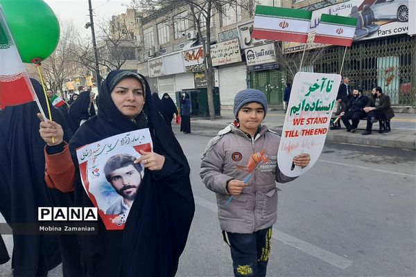 جشن چهل و پنج سالگی انقلاب اسلامی در مشهد مقدس