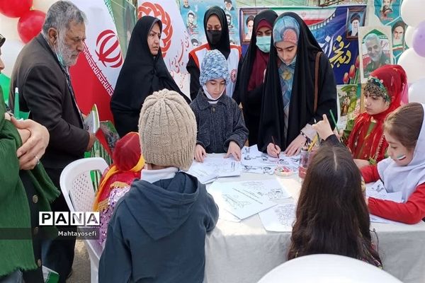 راهپیمایی ۲۲ بهمن مردم غیور شهرستان ساری