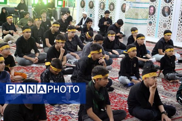 سوگواره احلی‌من‌العسل در شهرستان سمنان 