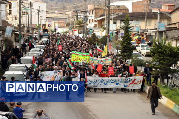 راهپیمایی ۲۲ بهمن بخش بندپی شرقی