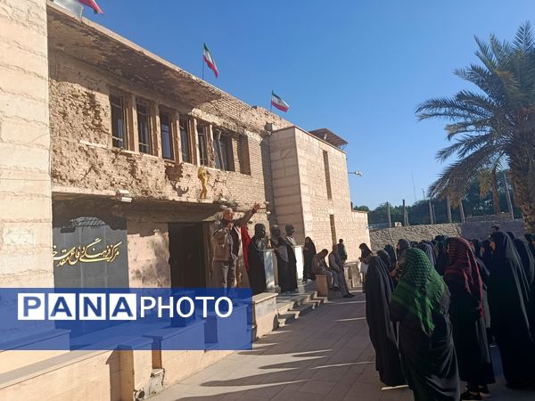 حضور دختران رضویه در اردوی راهیان نور