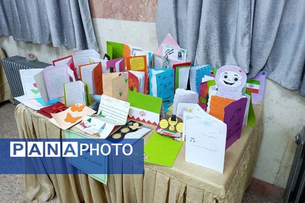 نمایشگاه فرهنگی_هنری و جشن ایرانمون در دبستان شهید آقچه‌لو رباط‌کریم