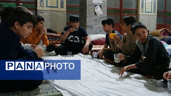  اعتکاف دانش‌آموزی در شهرستان بن