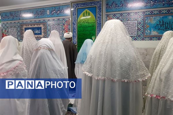 حضور مستمر دانش‌آموزان مدرسه هدی یک در مسجد 