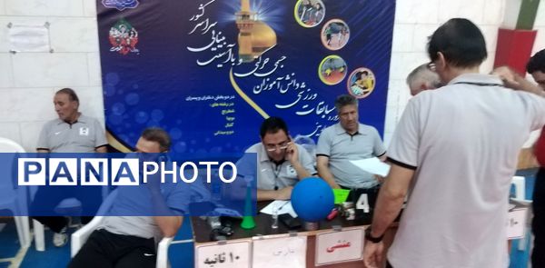 برگزاری مرحله حذفی مسابقات گلبال دانش‌آموزان با نیازهای ویژه سراسر کشور در مشهد