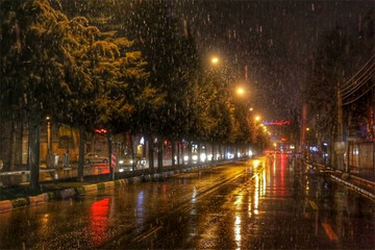 رگبار باران در استانهای شمالی کشور