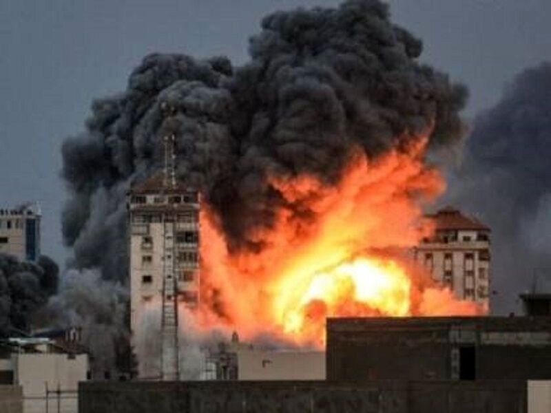 حملات هوایی و زمینی رژیم اسرائیل به نوار غزه در یکصد و پنجاه و ششمین روز جنگ