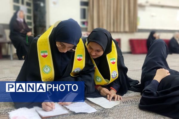 اختتامیه اعتکاف دانش‌آموزی رباط‌کریم با حضور مسئولان