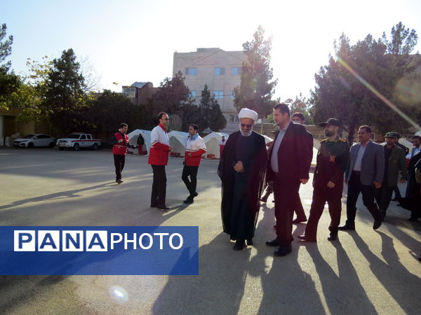 رزمایش دانش‌آموزی پدافند غیرعامل در شهرستان بجنورد 