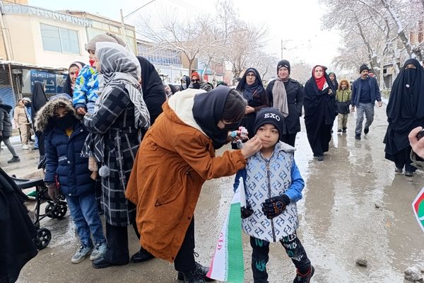 راهپیمایی ۲۲ بهمن در آشخانه