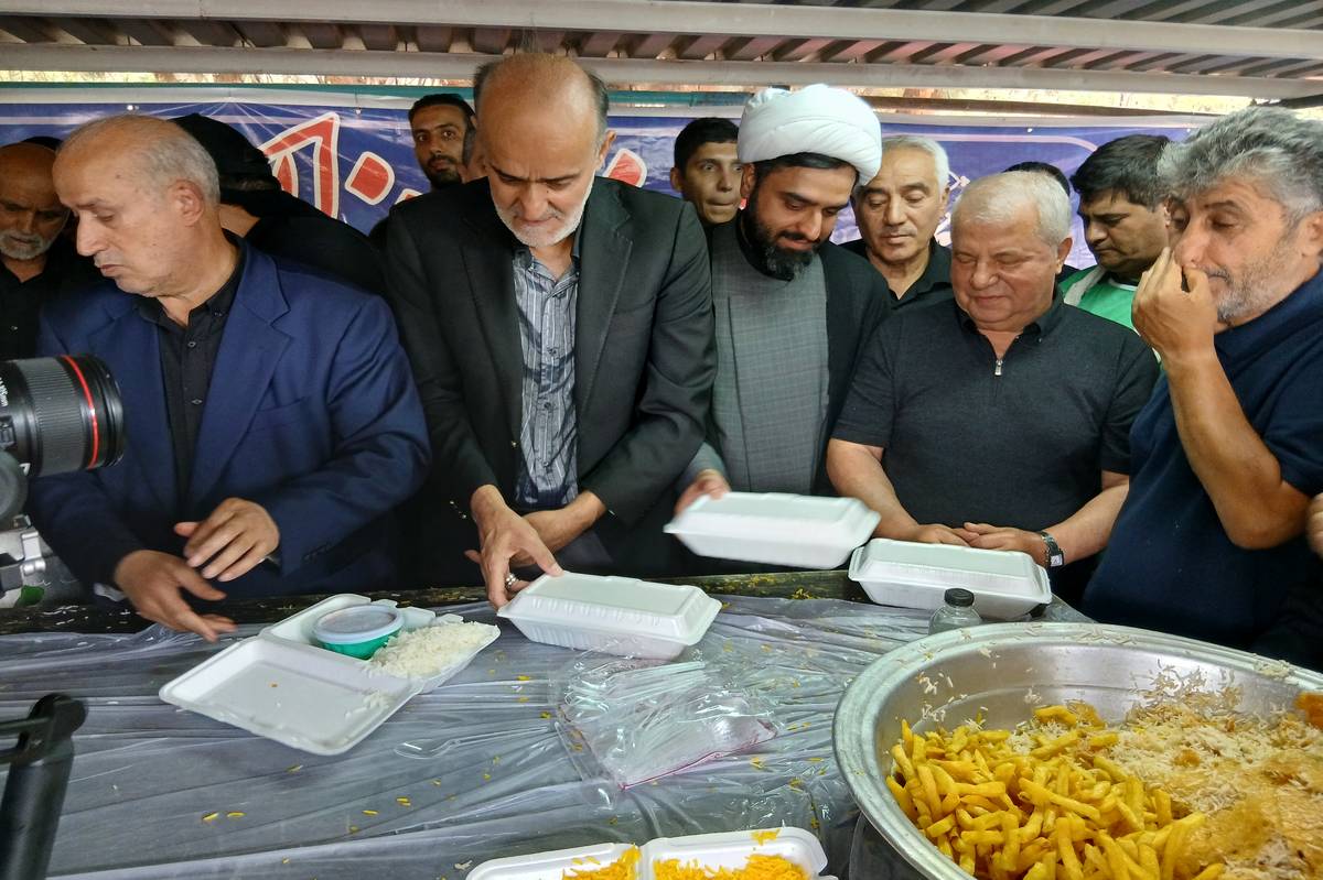 آئین سوگواری و مراسم نذرواره در مرکز ملی فوتبال برگزار شد
