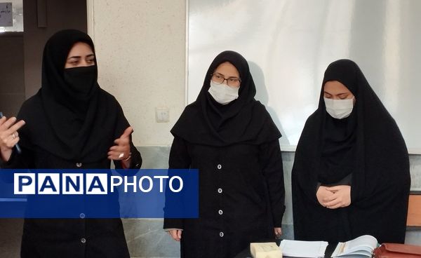 آمادگی پیش از مانور زلزله در هنرستان کاردانش حافظ 