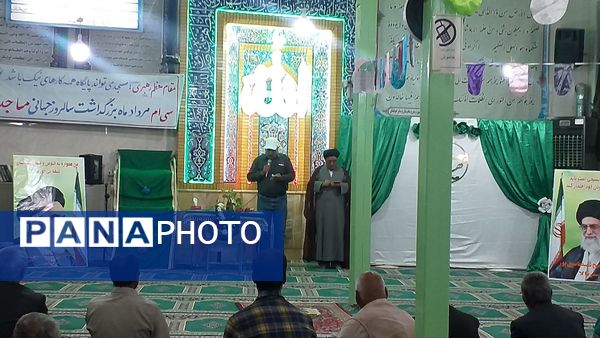 حضور امام جمعه تربت حیدریه در جشن اهالی سربالا
