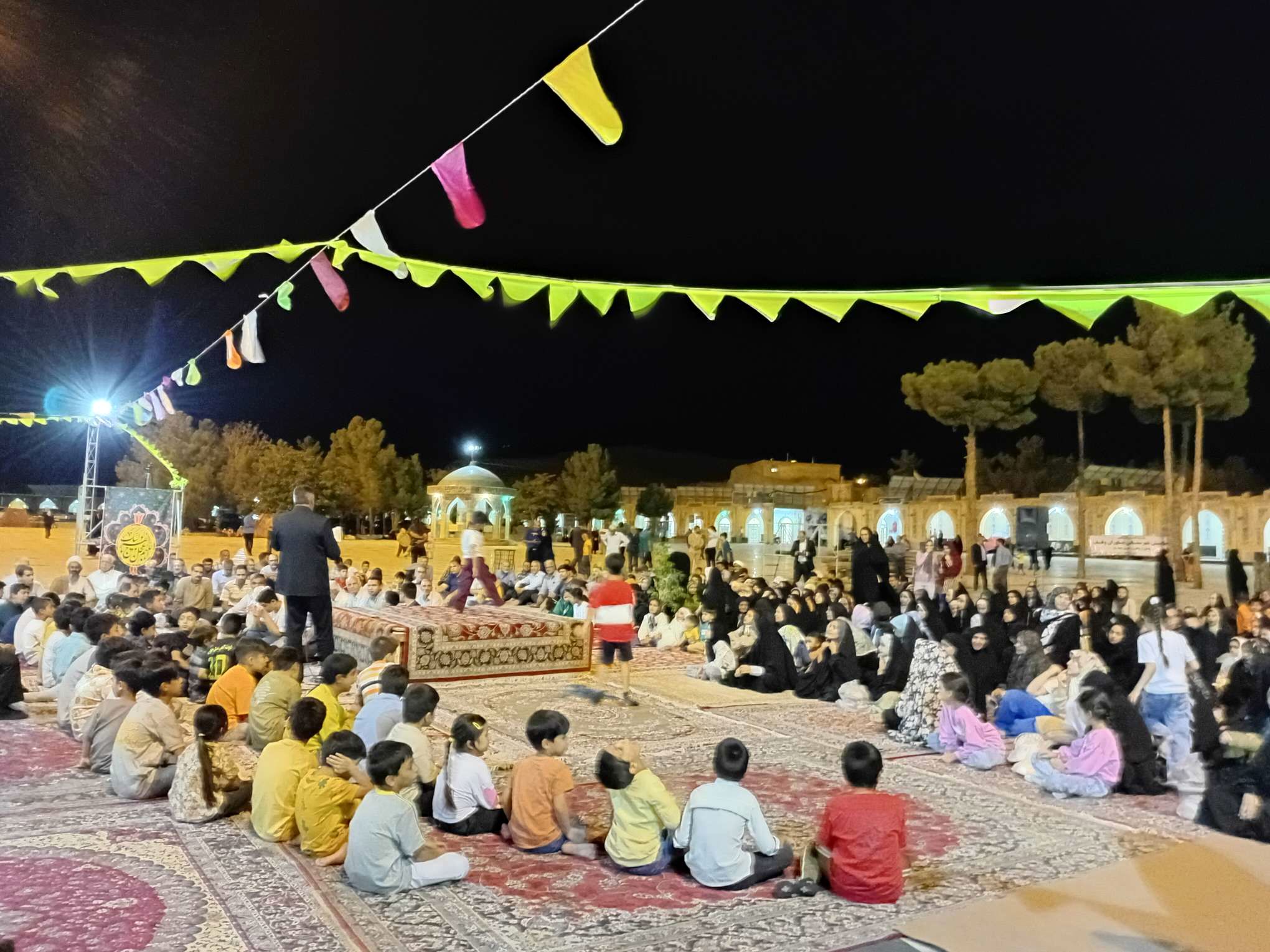 حضور پرشور کودکان در جشن میلاد حضرت محمد (ص) و امام صادق (ع)