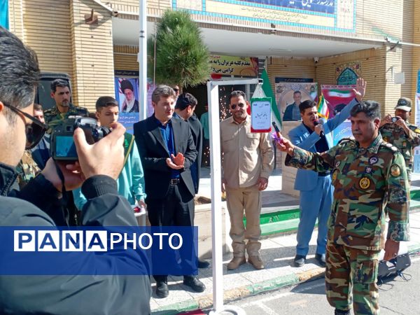 نواخته شدن زنگ «پدافند غیرعامل و استکبارستیزی» در ناحیه ۳ مشهد مقدس