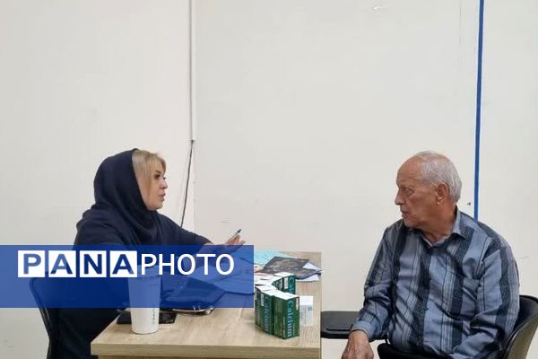 برگزاری پویش سلامت در فرهنگسرای بهشت؛ هدیه‌ای برای سالمندان