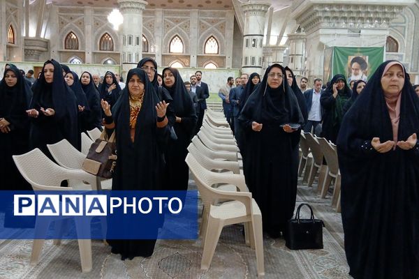 برگزاری آیین تجدید میثاق فرهنگیان با آرمان‌های امام خمینی(ره) با حضور وزیر آموزش و پرورش 