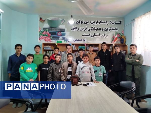 کارگاه خبرنگاری و انتخاب سر دبیر خبرنگاران پسر در شهرستان خلیل‌آباد 