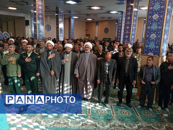 مراسم گرامیداشت حماسه 9 دی ماه و سالروز شهادت شهید حاج قاسم سلیمانی 