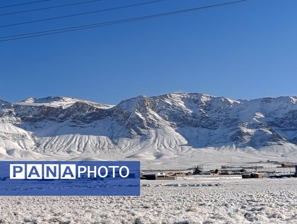 برف زمستانی مهمان شهرستان کیار شد