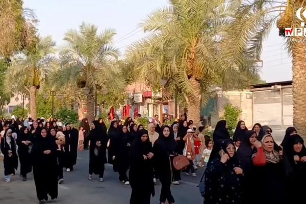 اجتماع غدیریون با شعار «ایران؛ ذوالفقار علی» در عنبرآباد