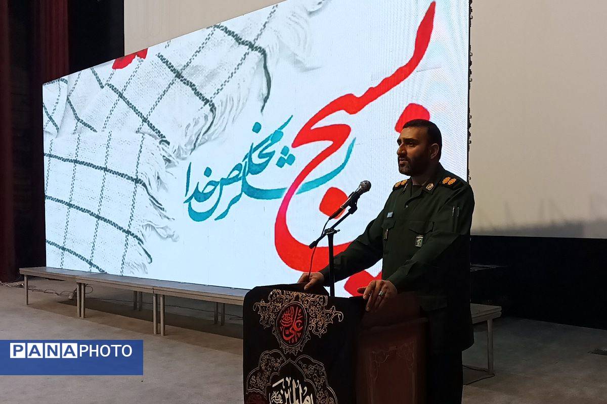 گرامیداشت هفته بسیج و جشنواره مالک اشتر در باغ ملی شهرستان قدس