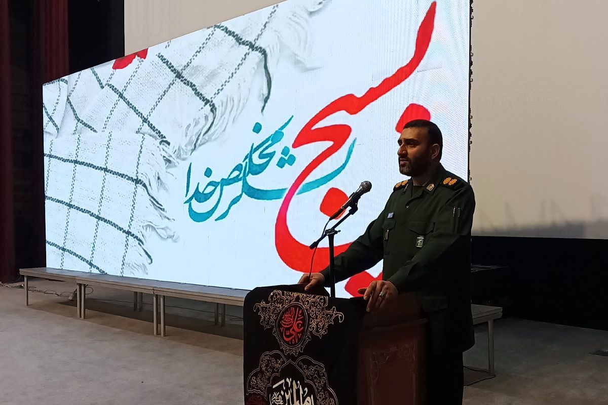 گرامیداشت هفته بسیج و جشنواره مالک اشتر در باغ ملی شهرستان قدس