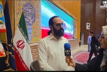 نمایشنامه‌خوانی شهدای غواص در قم