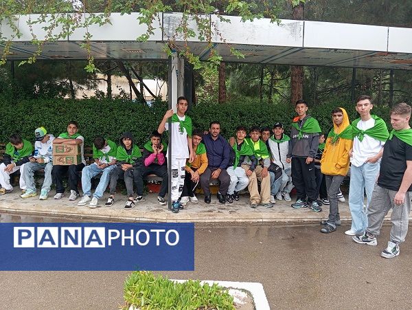 اعزام دانش‌آموزان پسر البرزی به اردوی زیارت اولی مشهد مقدس