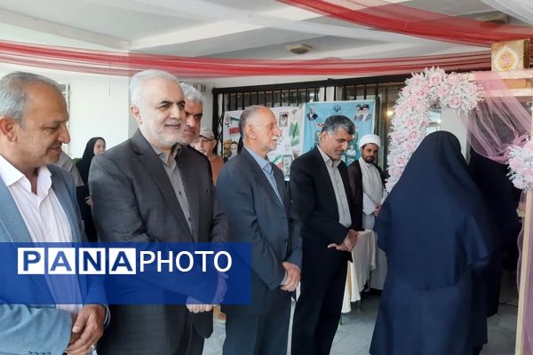 مانور بازگشایی مدارس عباس آباد 